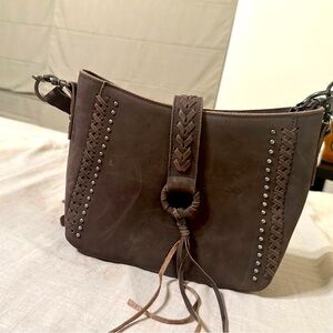 Montana West Whipstitch Concealed Carry Purse with 2 strap options